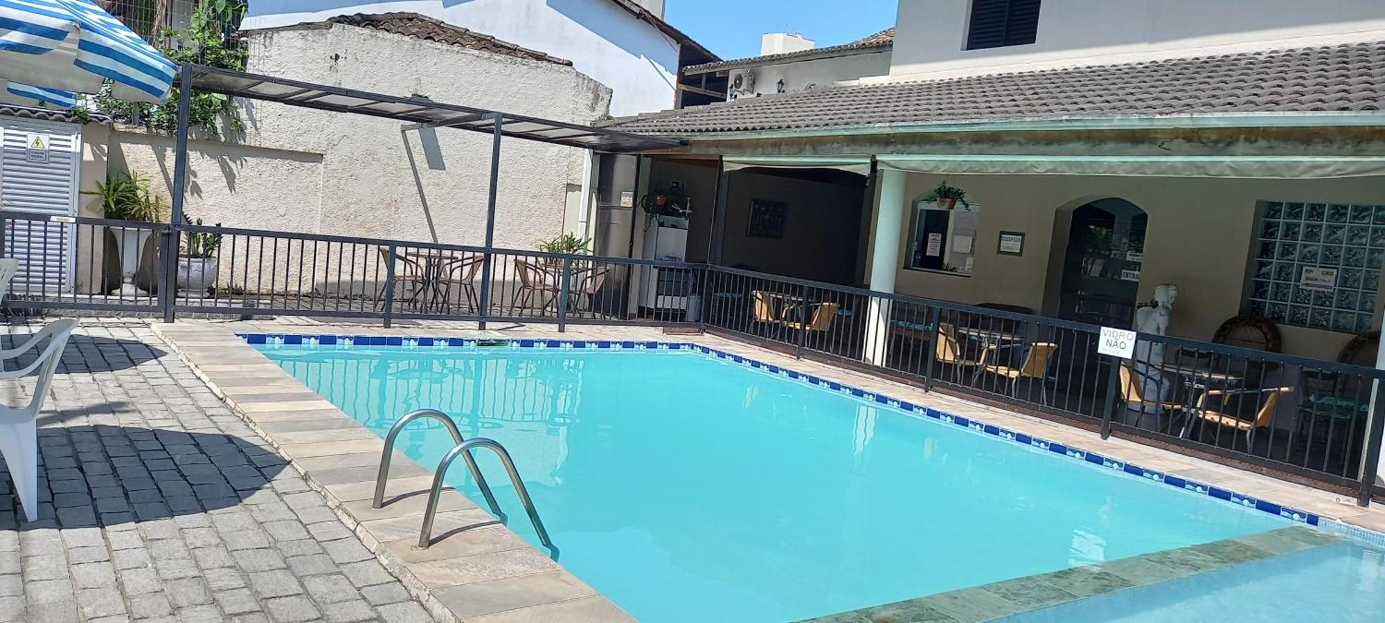 Pousada Parque Suites Estacionamento E Piscina Γκουαρούχα Εξωτερικό φωτογραφία